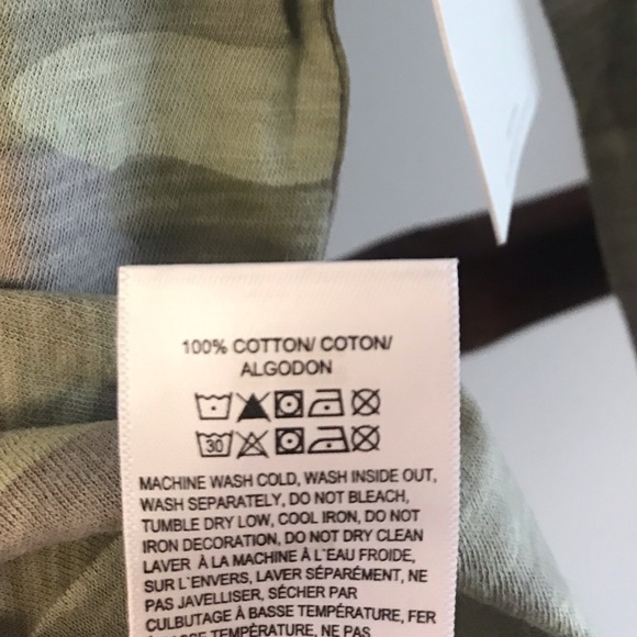 LUCKY BRAND CAMO COTTON TEE NEW - Picture 8 of 11